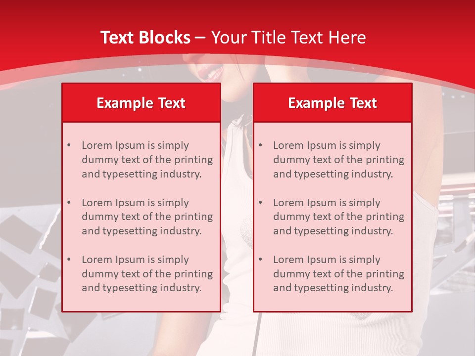 Girl Dj PowerPoint Template