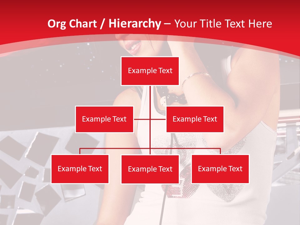 Girl Dj PowerPoint Template