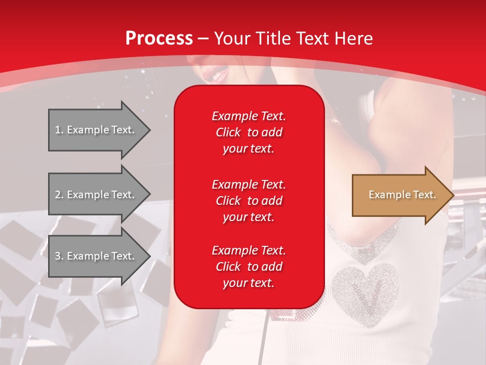 Girl Dj PowerPoint Template