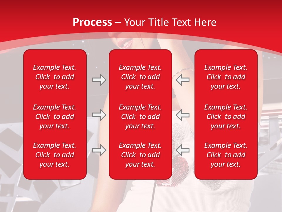 Girl Dj PowerPoint Template