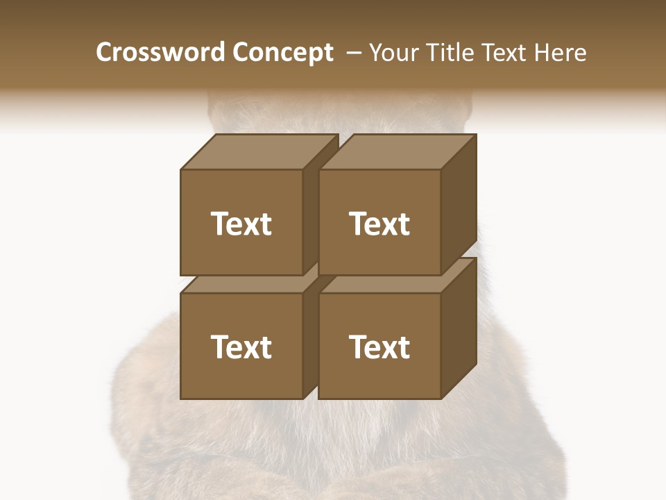 Eurasian Lynx PowerPoint Template