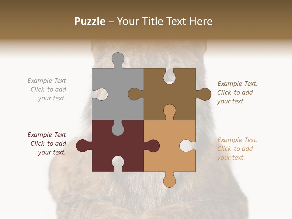 Eurasian Lynx PowerPoint Template