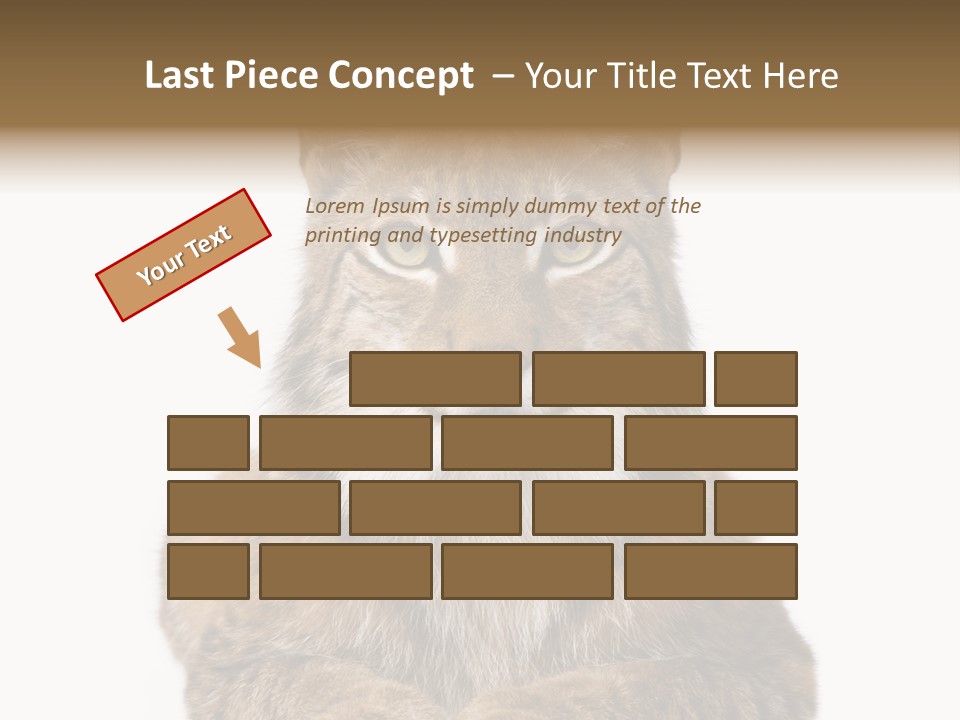 Eurasian Lynx PowerPoint Template