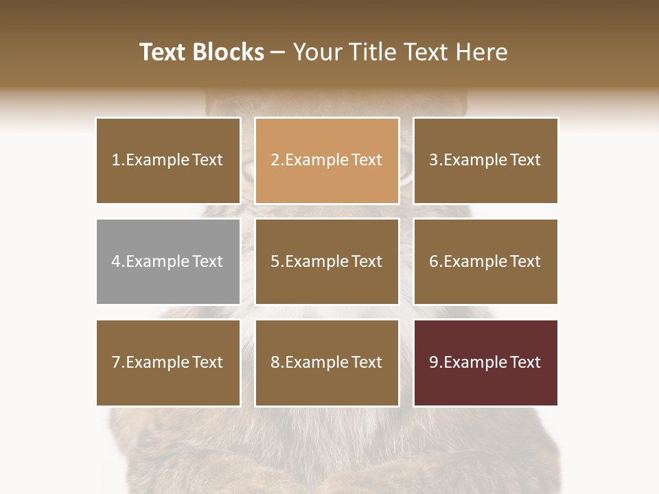 Eurasian Lynx PowerPoint Template