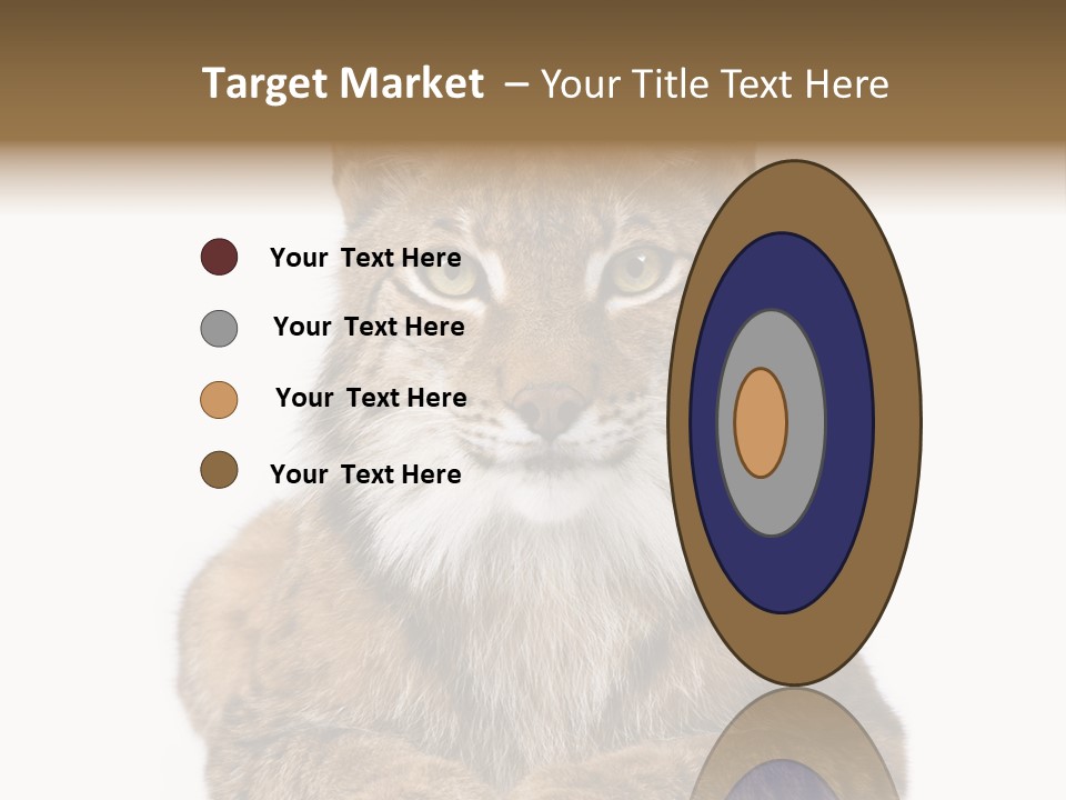 Eurasian Lynx PowerPoint Template