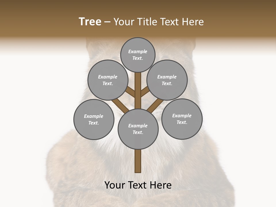 Eurasian Lynx PowerPoint Template