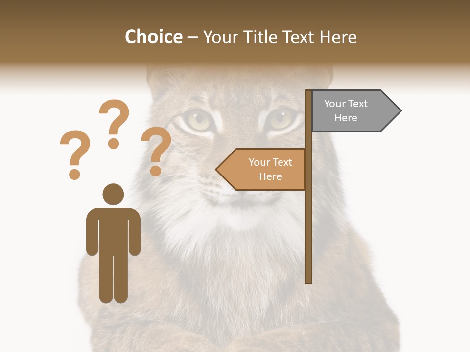 Eurasian Lynx PowerPoint Template