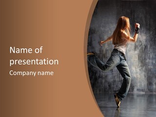 Dancer PowerPoint Template