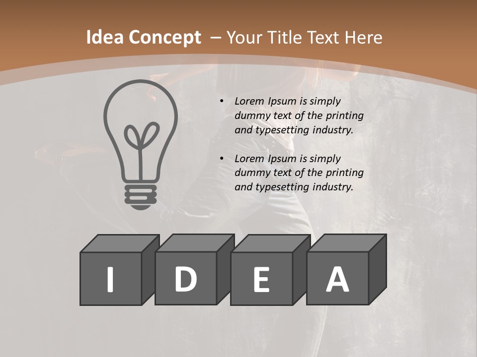 Dancer PowerPoint Template