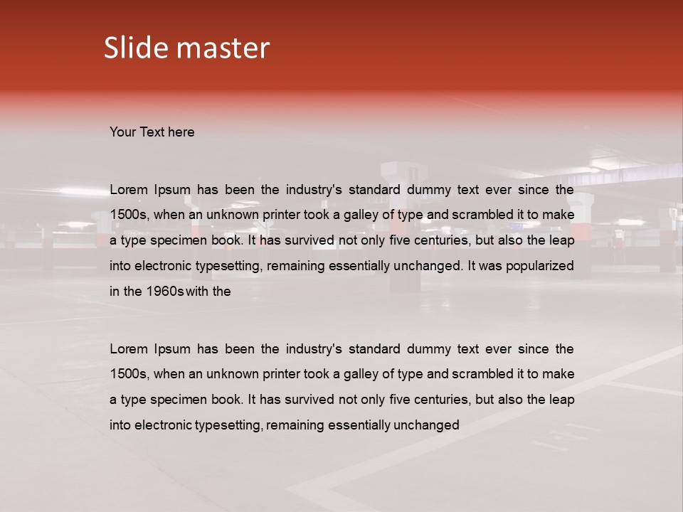 Shop Concrete Light PowerPoint Template