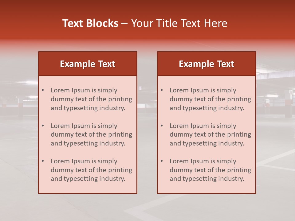 Shop Concrete Light PowerPoint Template