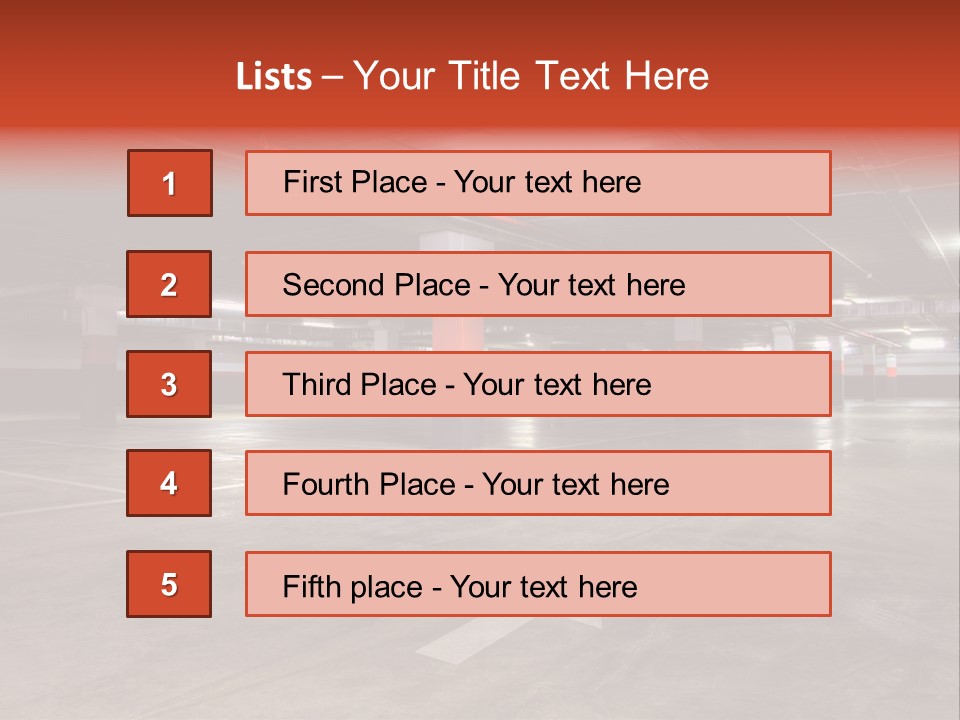Wide Park Auto PowerPoint Template