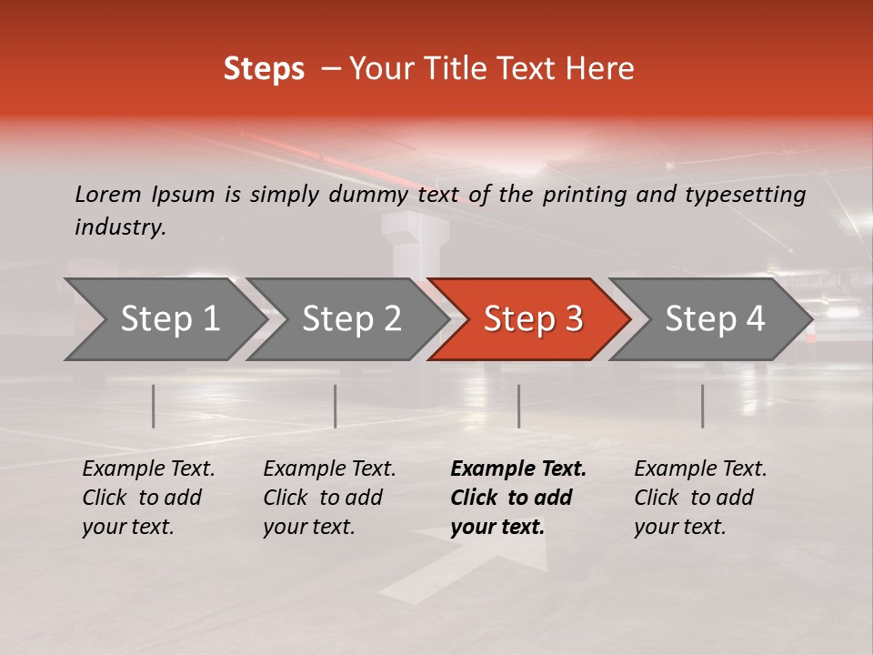 Wide Park Auto PowerPoint Template