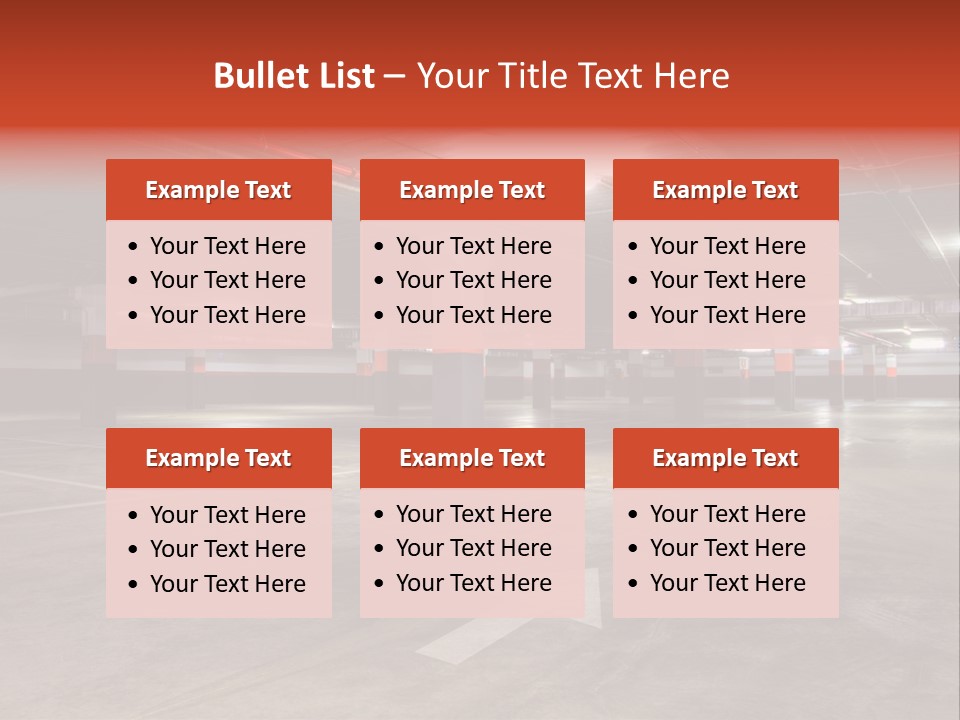 Wide Park Auto PowerPoint Template