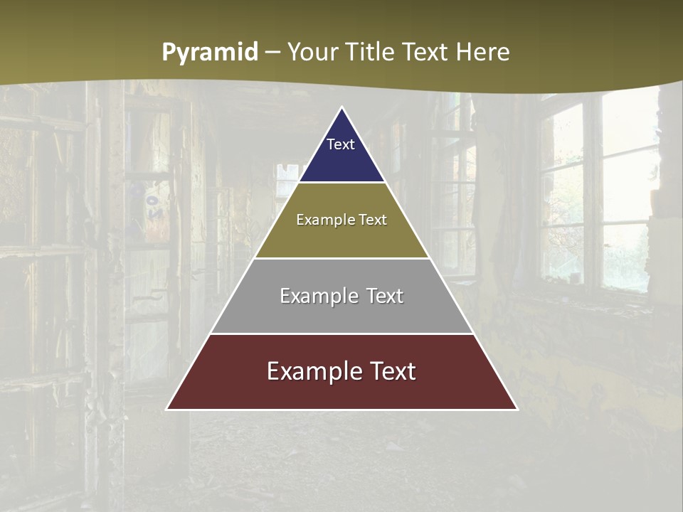 Past Abandoned Shabby PowerPoint Template
