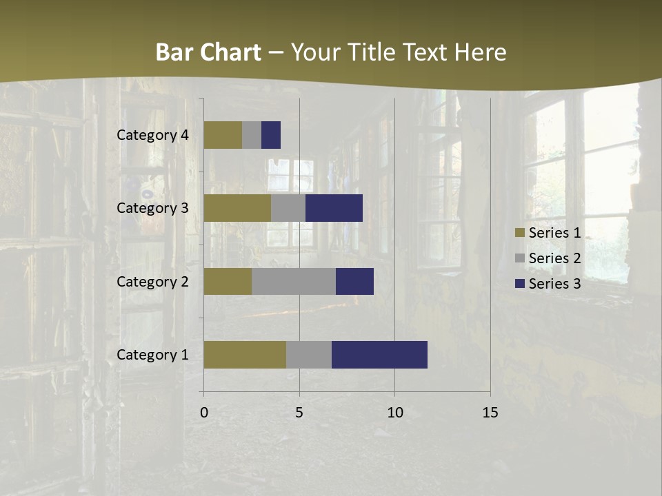 Past Abandoned Shabby PowerPoint Template