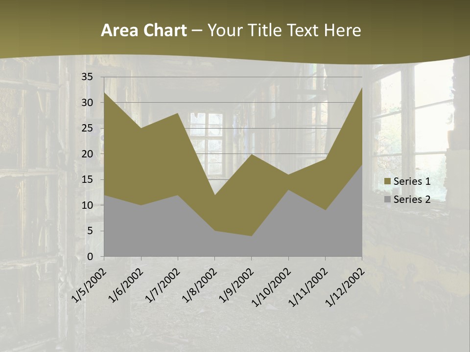 Past Abandoned Shabby PowerPoint Template