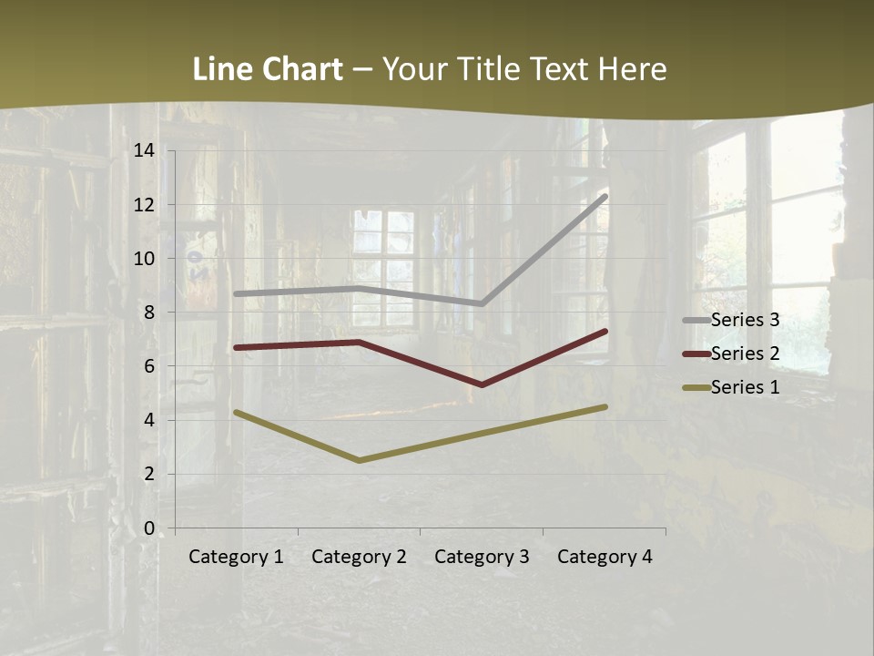Past Abandoned Shabby PowerPoint Template