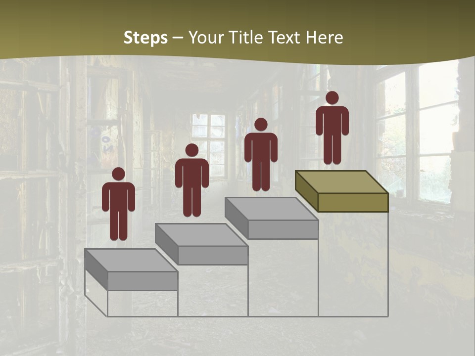 Past Abandoned Shabby PowerPoint Template