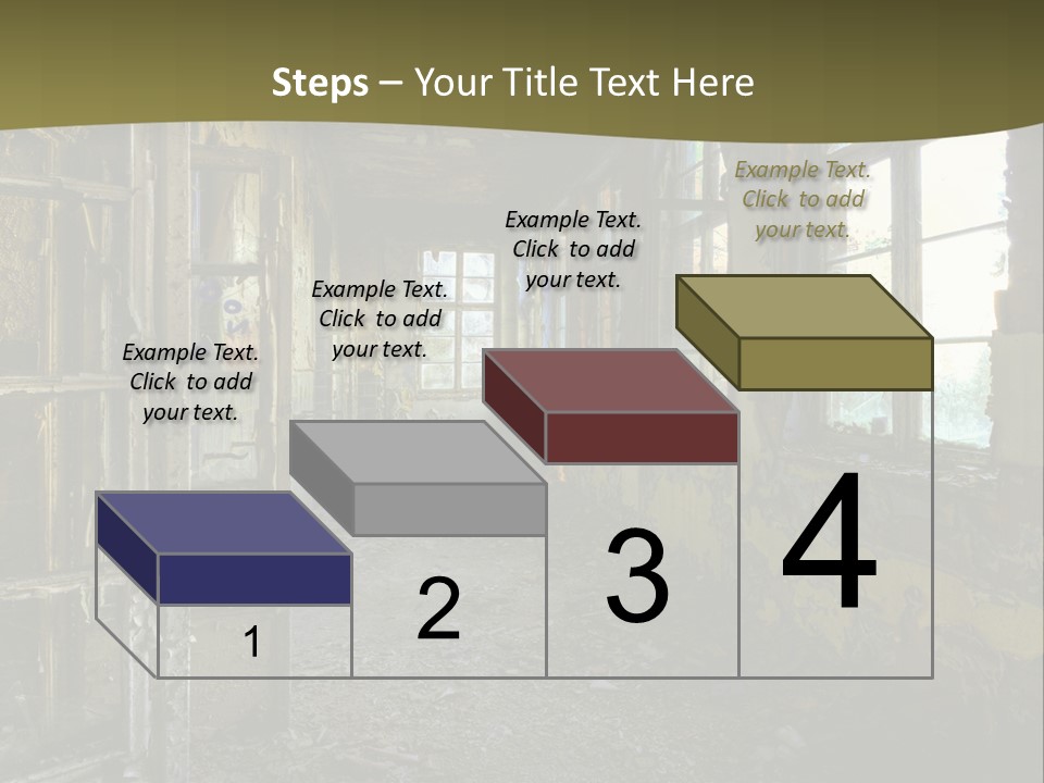 Past Abandoned Shabby PowerPoint Template