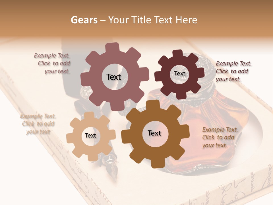 Açıköğretim Lisesi Kitapları PowerPoint Template