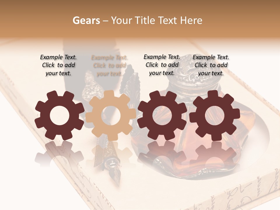 Açıköğretim Lisesi Kitapları PowerPoint Template