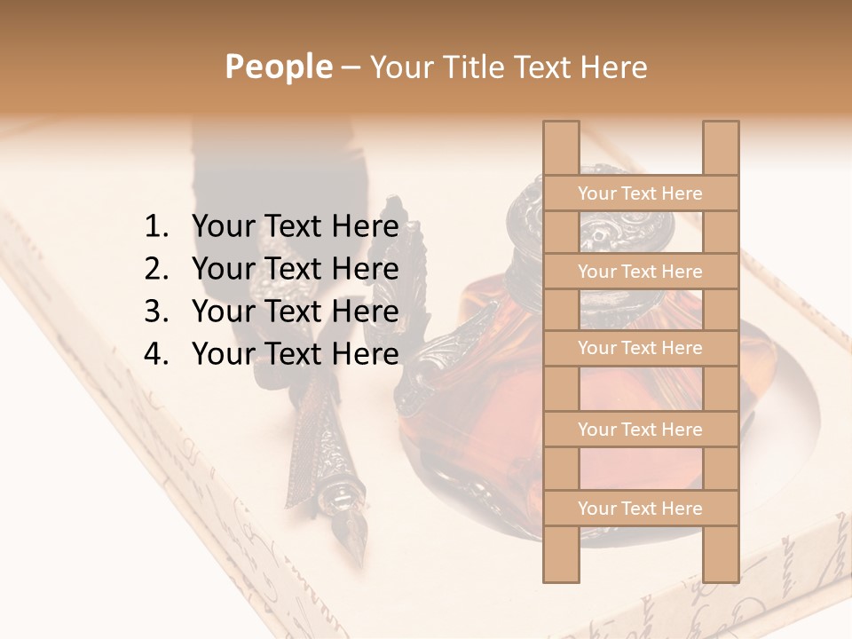 Açıköğretim Lisesi Kitapları PowerPoint Template