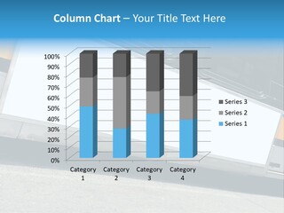 Blank Bus Ad PowerPoint Template