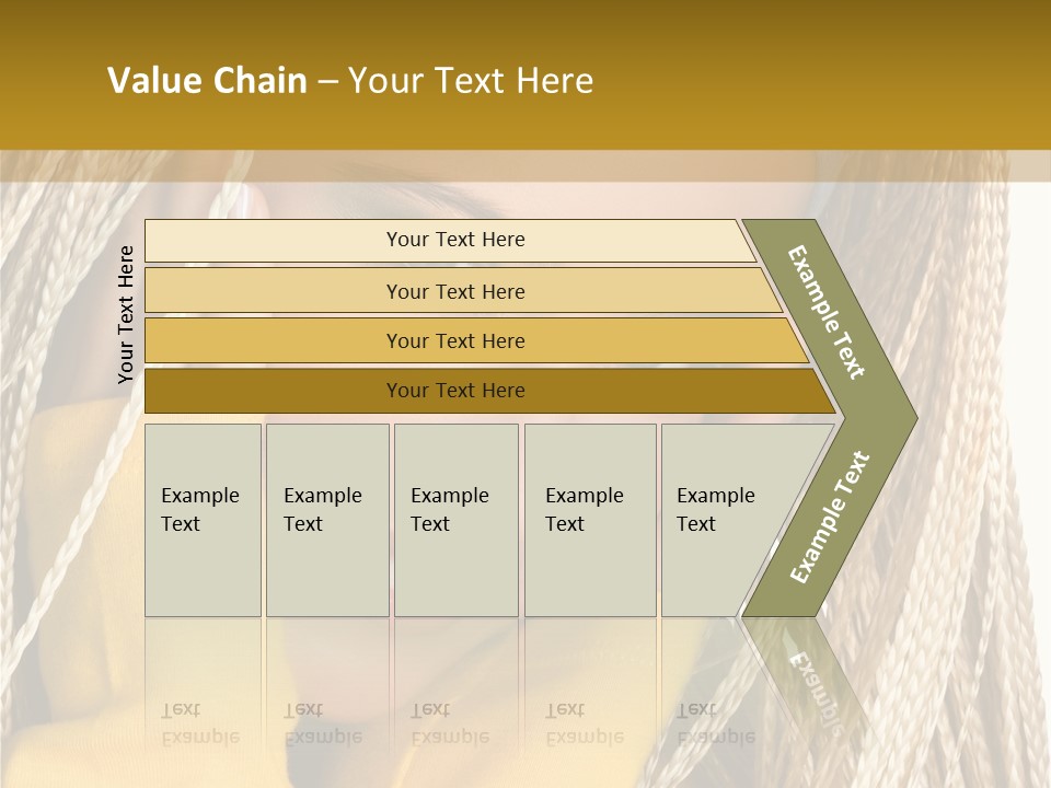 Dreadlocks Girl PowerPoint Template
