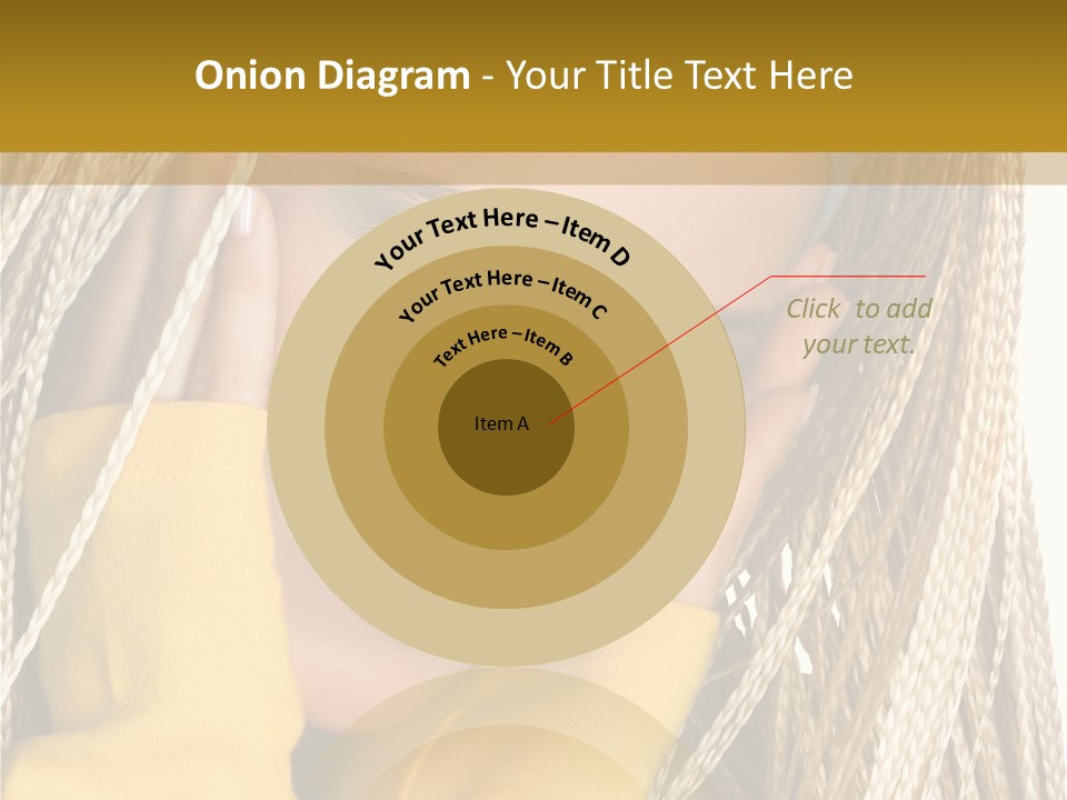 Dreadlocks Girl PowerPoint Template