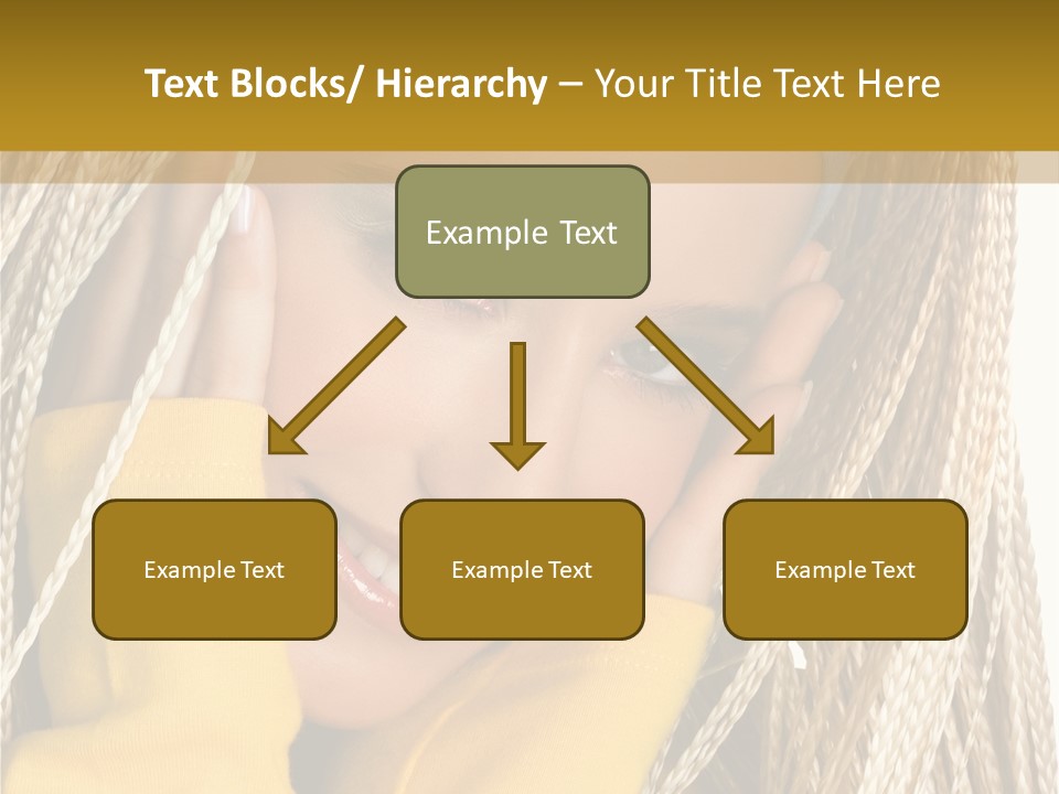 Dreadlocks Girl PowerPoint Template