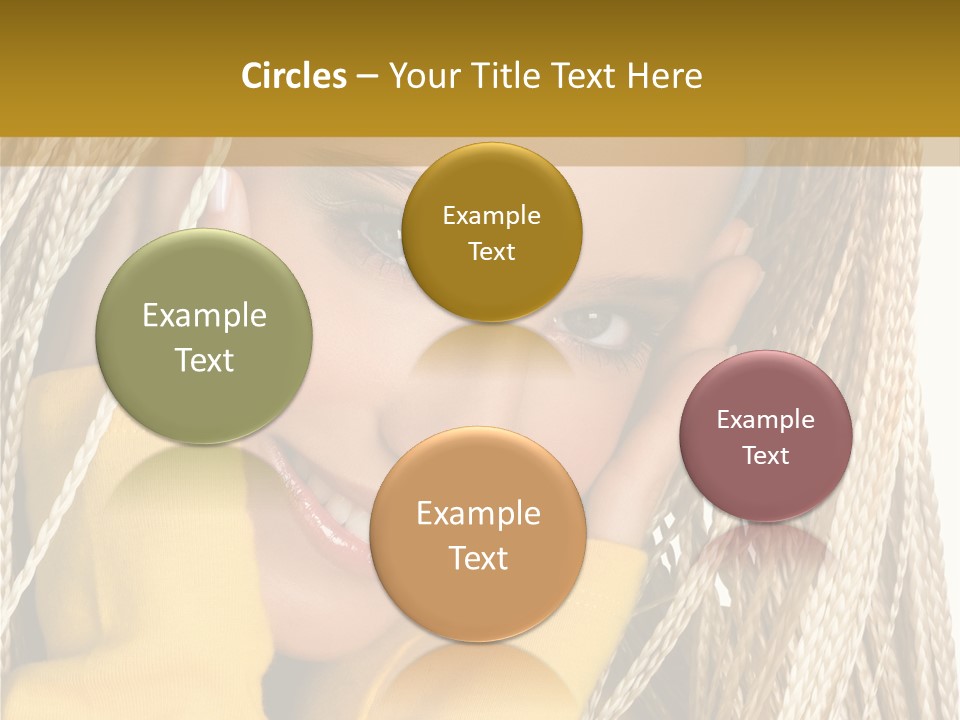 Dreadlocks Girl PowerPoint Template