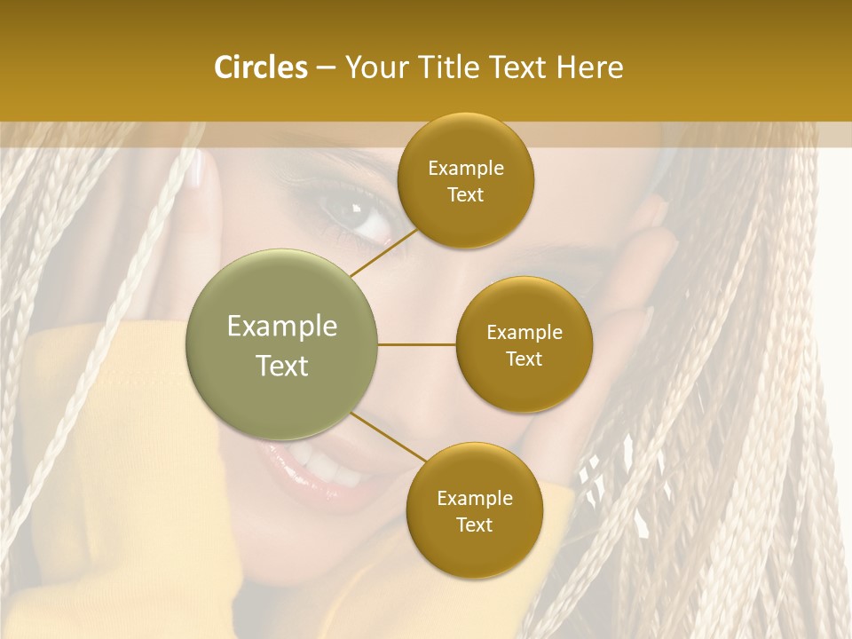 Dreadlocks Girl PowerPoint Template