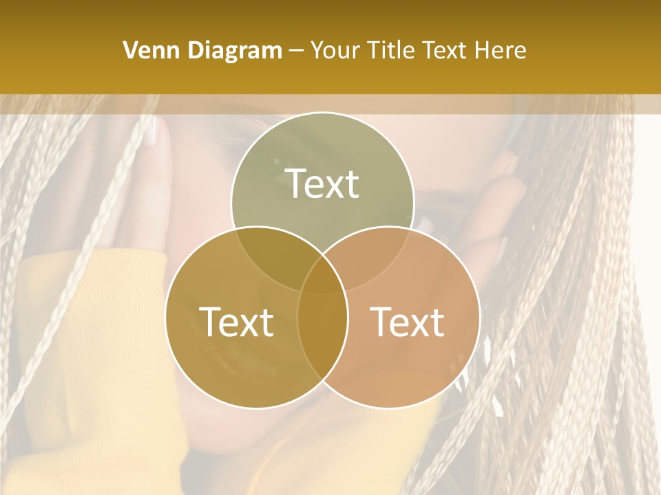 Dreadlocks Girl PowerPoint Template