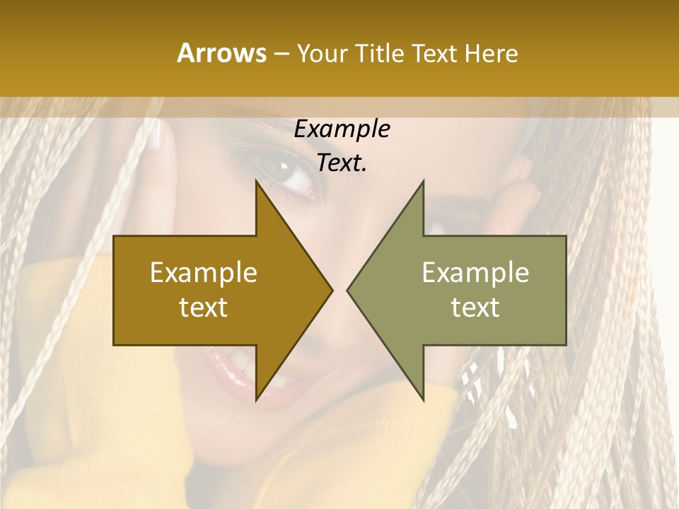 Dreadlocks Girl PowerPoint Template