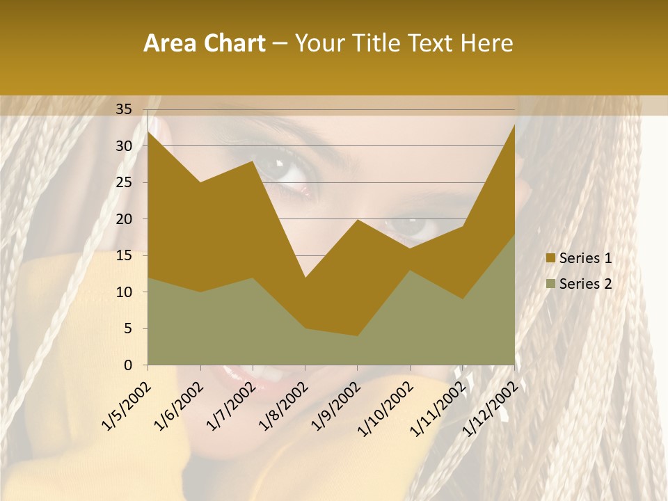Dreadlocks Girl PowerPoint Template