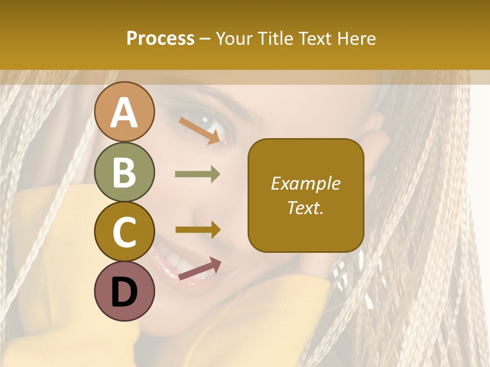 Dreadlocks Girl PowerPoint Template