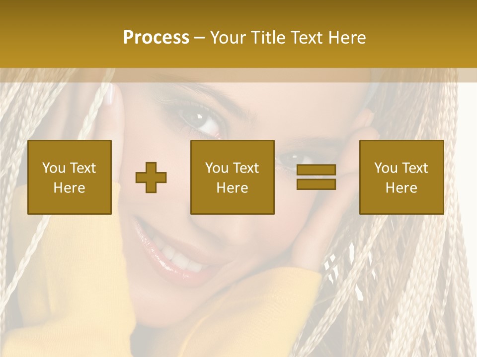 Dreadlocks Girl PowerPoint Template