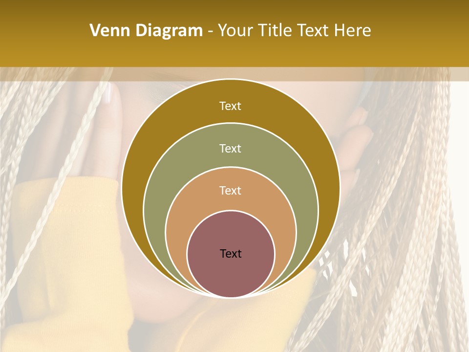 Dreadlocks Girl PowerPoint Template