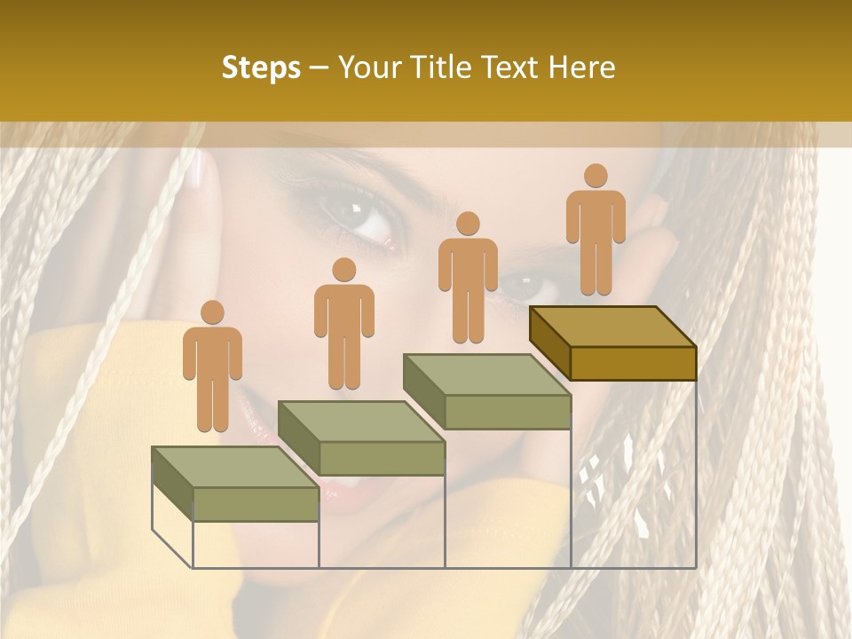 Dreadlocks Girl PowerPoint Template