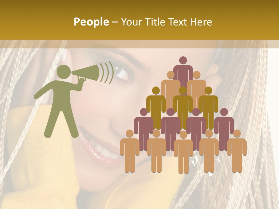 Dreadlocks Girl PowerPoint Template