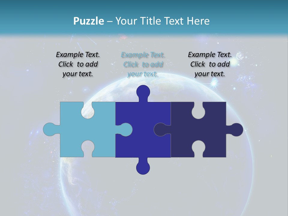 Space Vertical PowerPoint Template