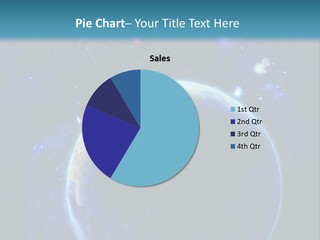 Space Vertical PowerPoint Template