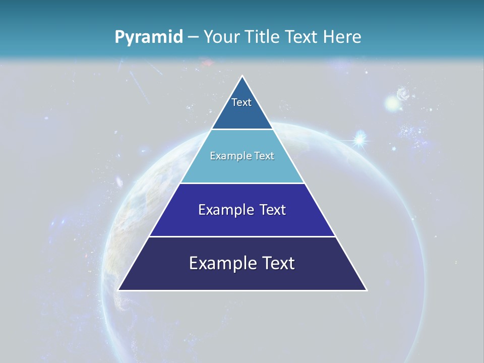 Space Vertical PowerPoint Template