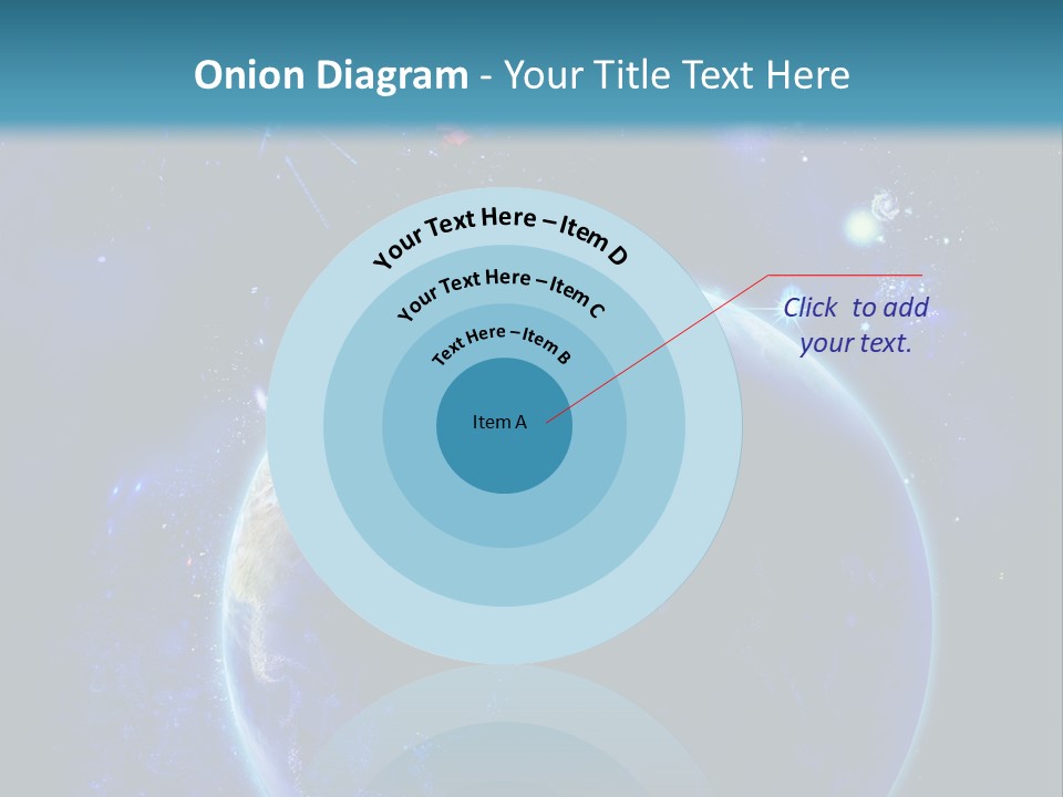Space Vertical PowerPoint Template