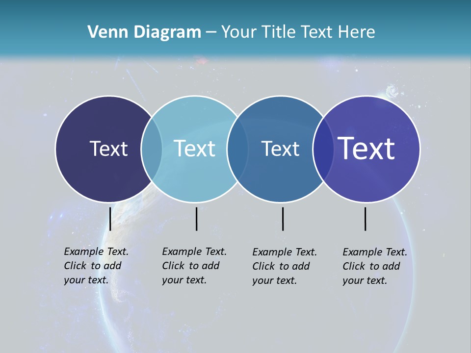 Space Vertical PowerPoint Template
