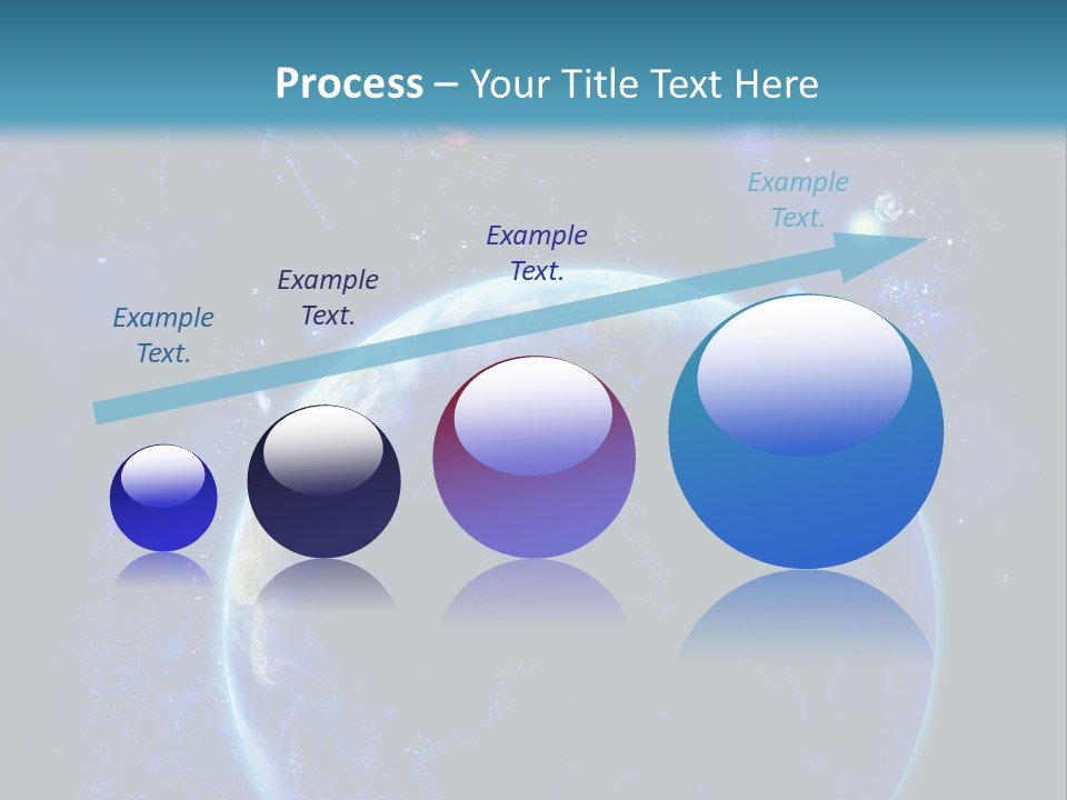 Space Vertical PowerPoint Template