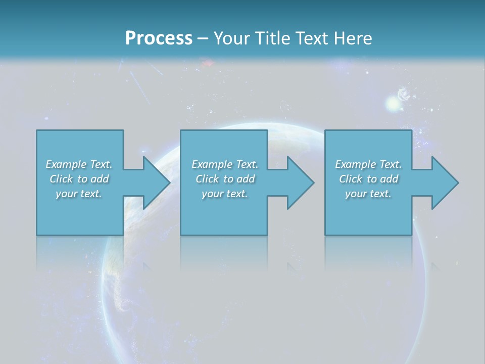 Space Vertical PowerPoint Template