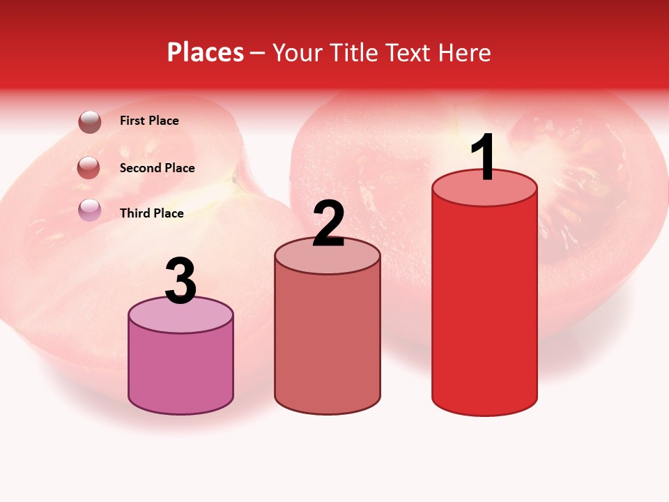 Vegetable Tomatoes Kitchen PowerPoint Template