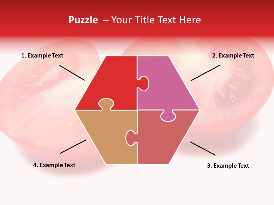 Vegetable Tomatoes Kitchen PowerPoint Template
